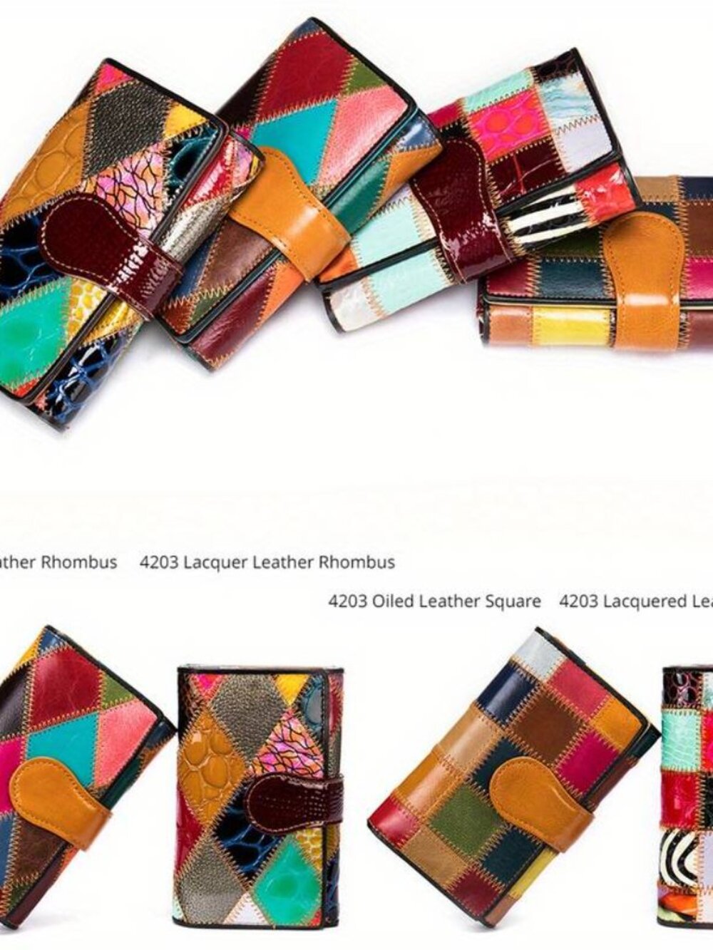 Handcrafted Bag with Compact Wallet and Card Slots - Picture 3 of 6